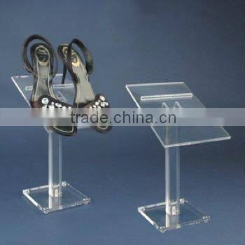 Sample design acrylic shoe display