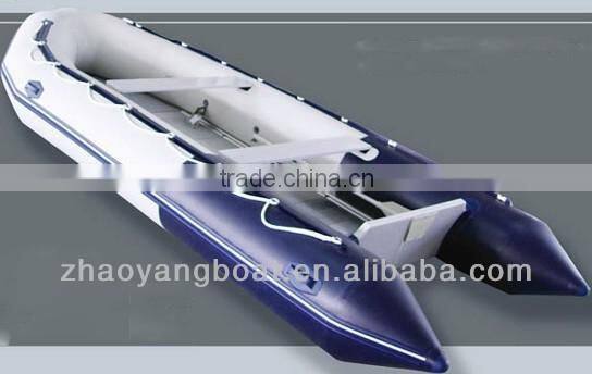 3.3m 5 persons sports inflatable boat with aluminum floor