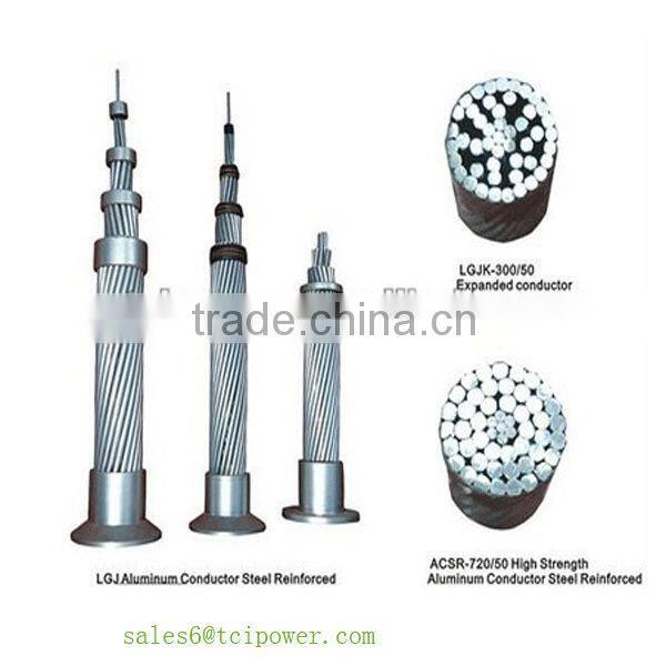 Professional ACSR 125/30 Aluminum Conductor Steel Reinforced