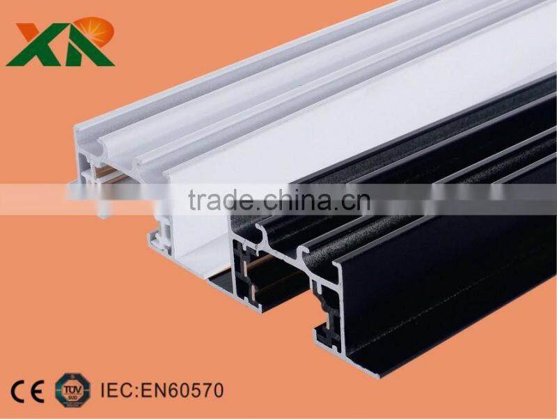hot sale 3 wires led track light rail 1m 2m 3m 4m track rail for track light