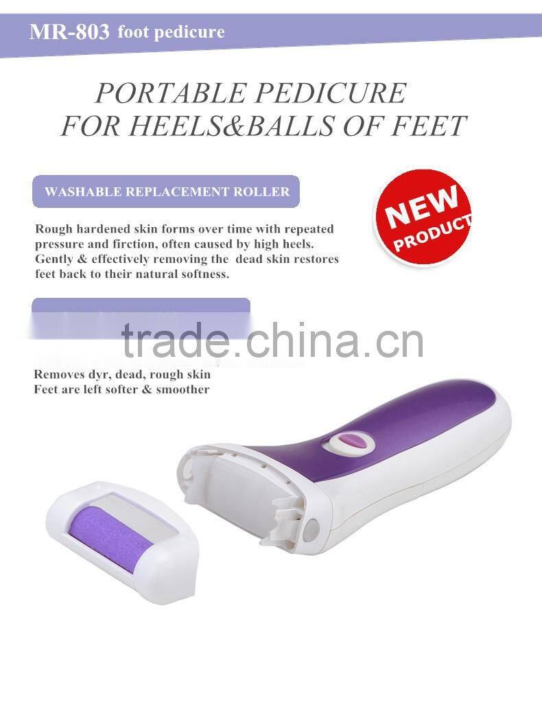 2014 latest micro pedicure,battery operated callus remover