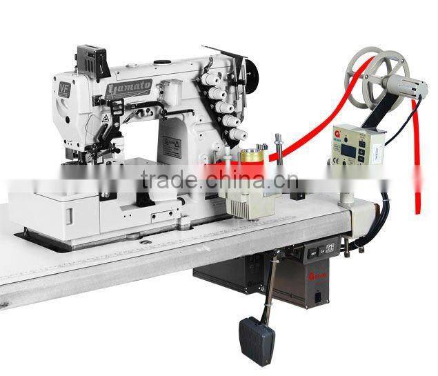 Computerized elastic metering device(Side tape feeder, tape width:0-50mm, With untangling motor device )