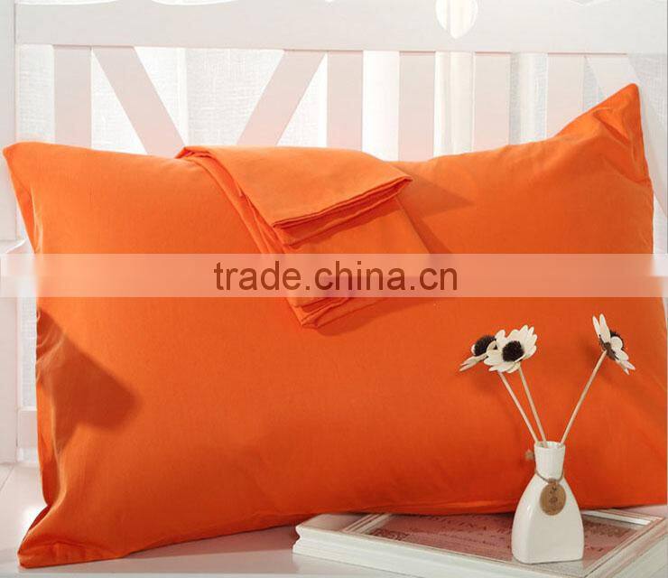 custom pure 100% cotton pillow case