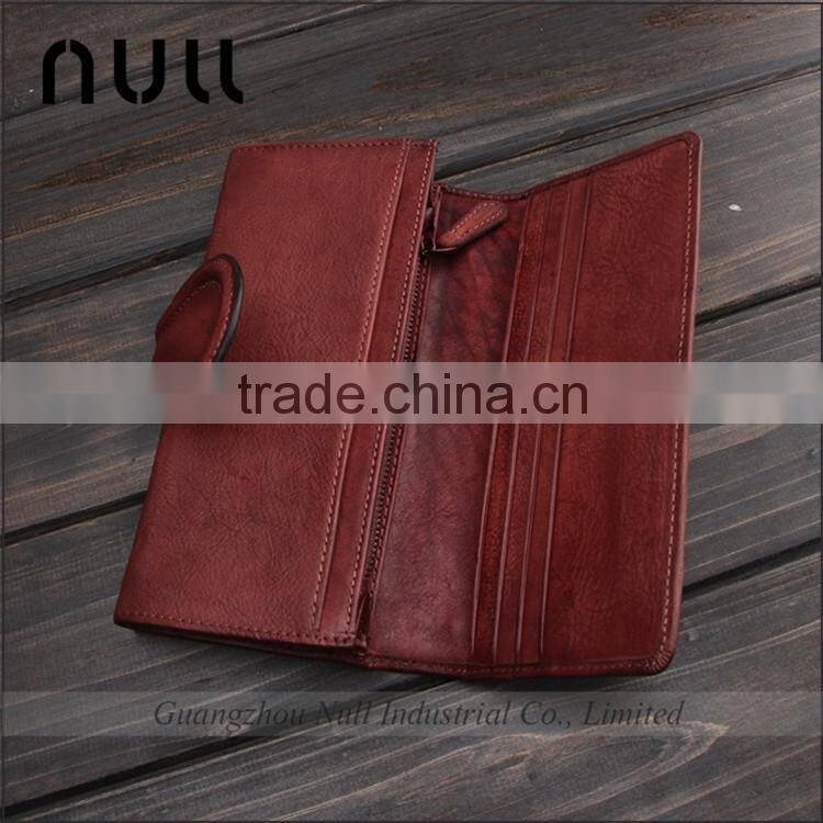 Genuine Top Layer Cow Beautiful Design Vintage Ladies Hand Custom Purse Wallet