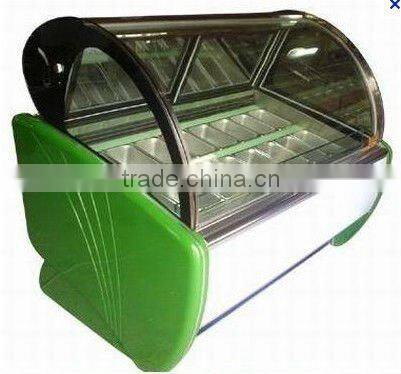 Hot sale and popular ice cream showcase/Ice cream displayer (CE) ST12