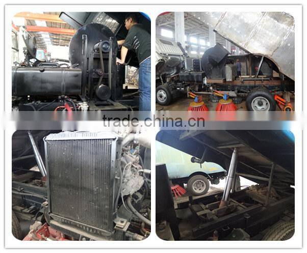 street cleaning truck street sweeper truck