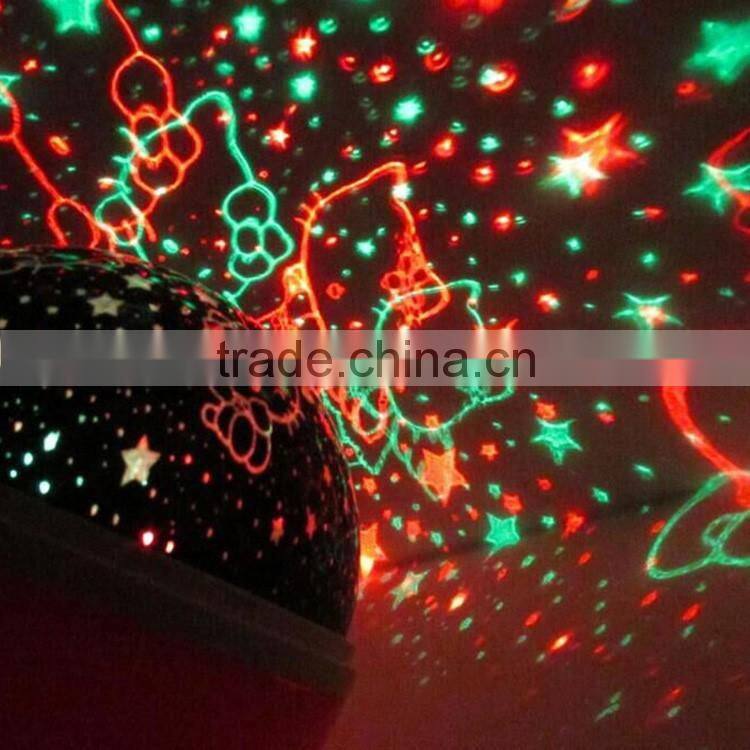 With competitive price color changing stars and moons night light projector