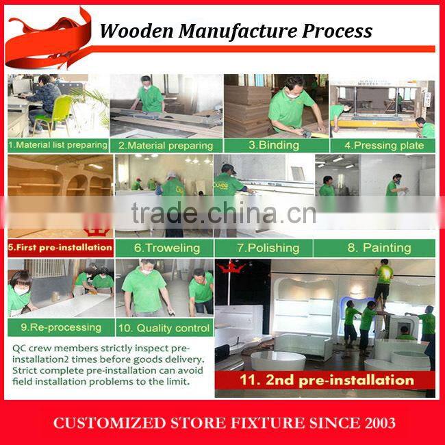 Durable accessories hanging bracket display