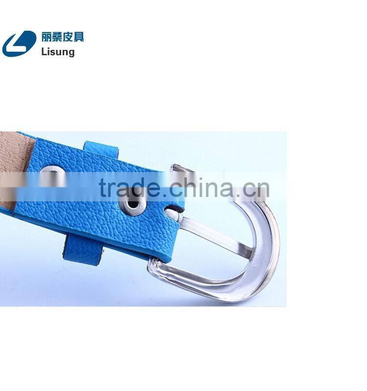 Cute Candy Color Beaty Fake Leather Cool Kids Belt