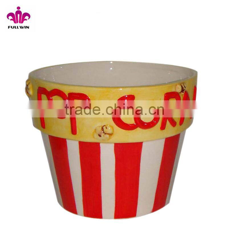 China Wholesale Ceramic Popcorn Jar