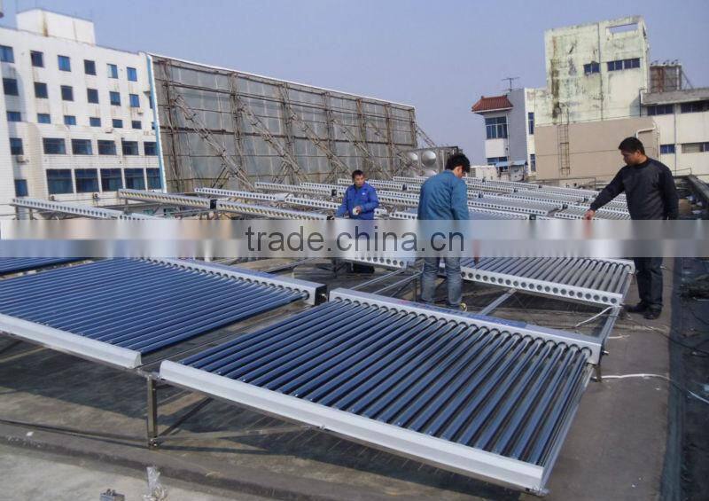 Vacuum Tube Hotel Hot Water Project System