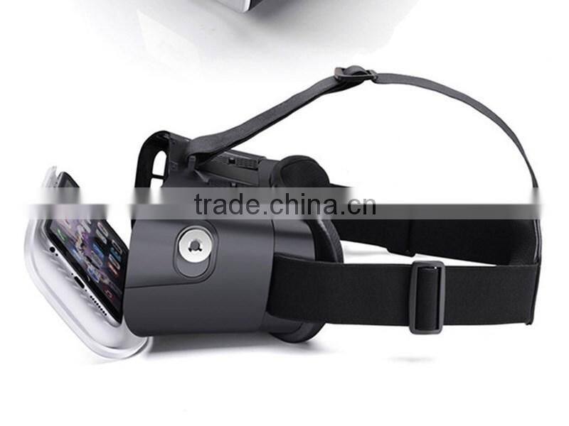 VR 3D Glasses Virtual Reality Helmet Video Glasses with Ajustable Headbelt for IOS android