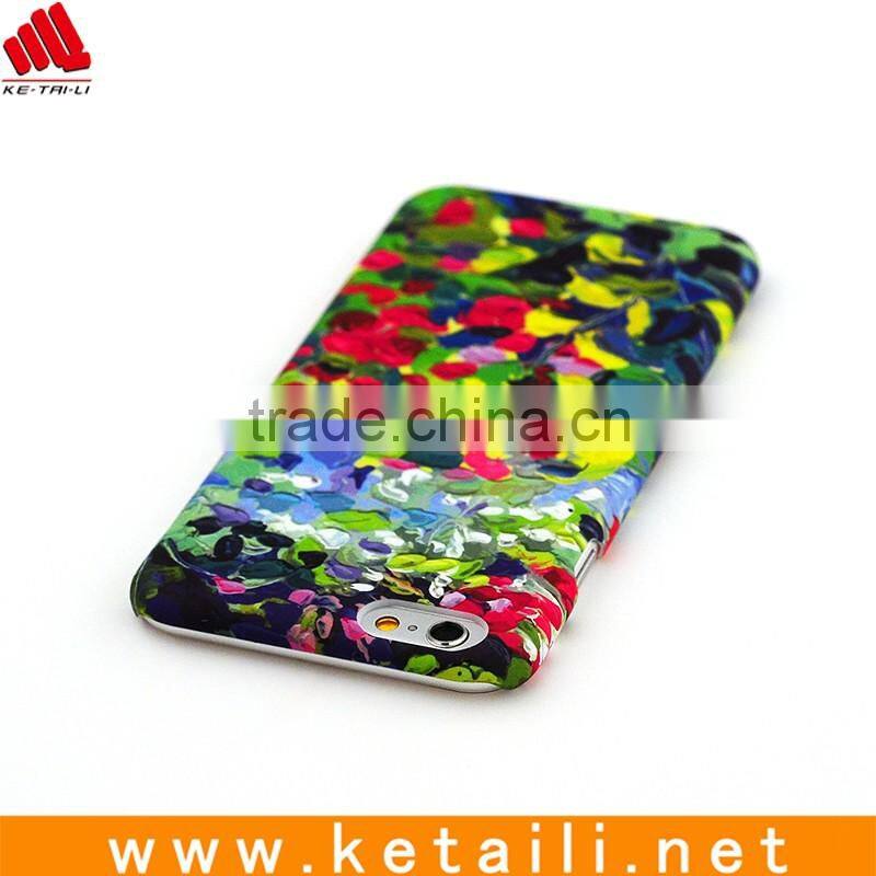 Colorful Water paste Hard PC case for iphone 6/6s