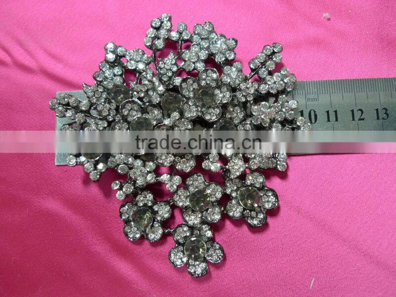 hot sales Elongated diamond flower diy wedding gown Wear Hats Accessories Accessories garment accessory
