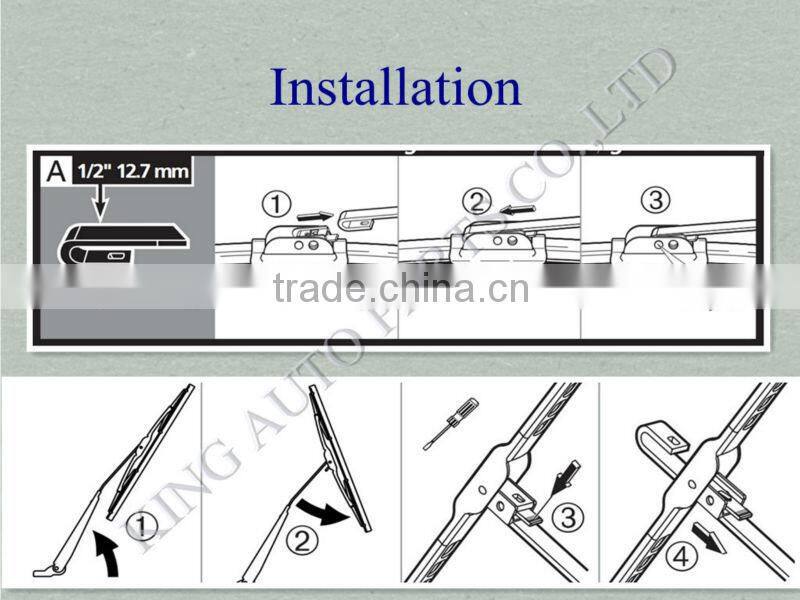 K-308 Bus windshield wiper blade, SWF design, with OE quality 132450