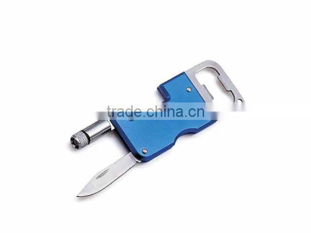 Multi function wine bottle opener with knife for promotional