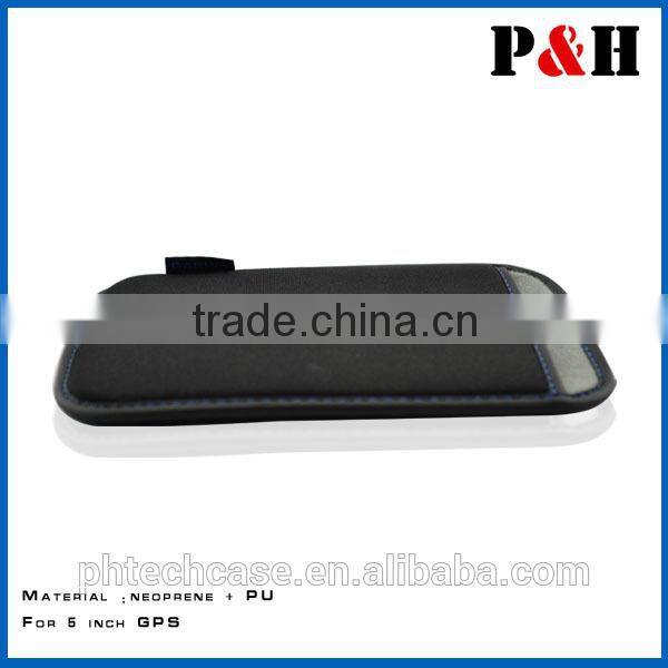 Neoprene Sleeve (Jet Black) Carrying Case for Tom Tom