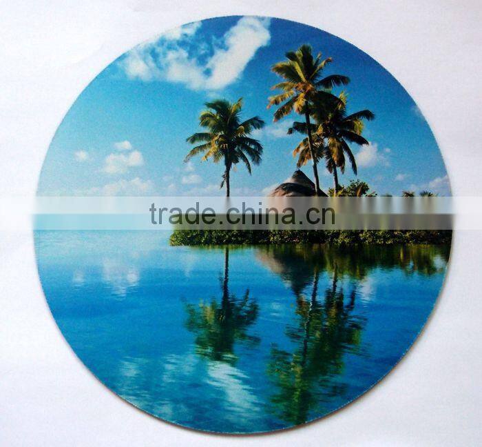 Cheap customized sublimation rubber mouse pad/ Promotional mousepad
