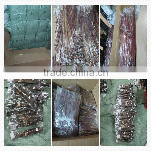 Fashionable high quality leather chain belt for women