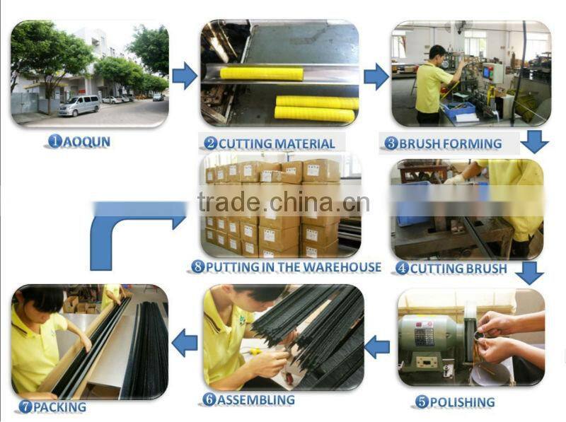 F Type Eco-friendly Door Sweep Brush