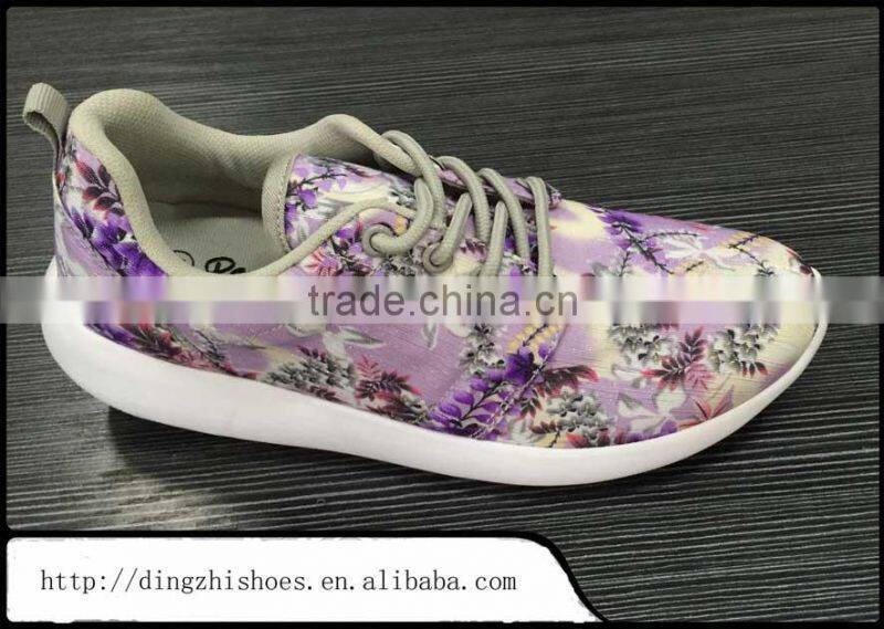 Hot selling lady casual shoes fashion air sport shoes