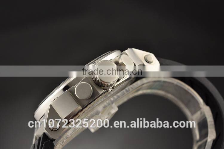 Sport Watch with factory direct prices Man Fashion Wrist Men with Date Stainless Steel Case Rubber Band BOSCEN Watch CHINA Made