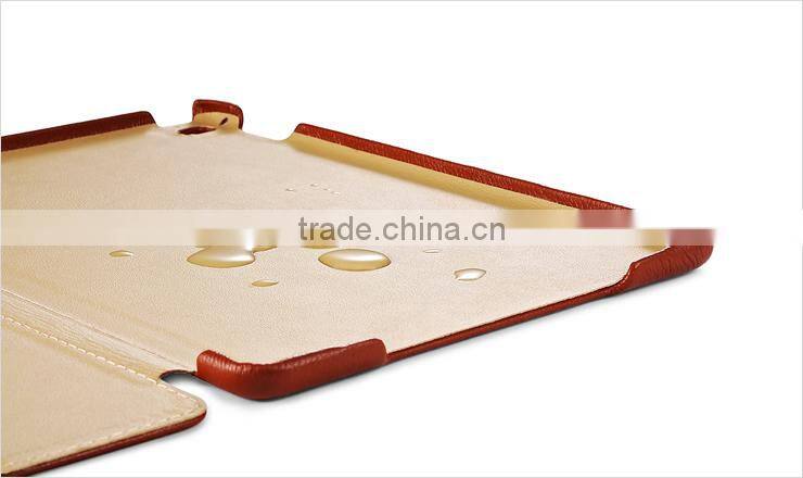 High Quality Side Open Leather Smart Case For iPad Air 2