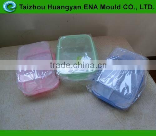 plastic rectangle lunch box mold