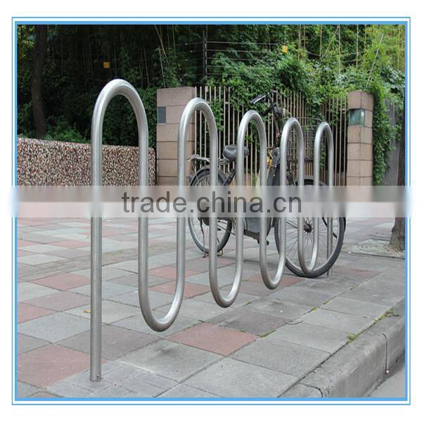 Stainless Steel Wave Bike Stands
