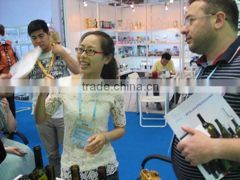 Vista brand glass jar glass storage jar