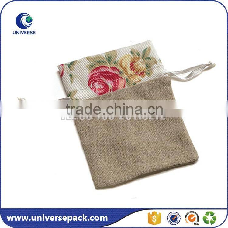 best price mini jute pouches for gift and jewelry packing