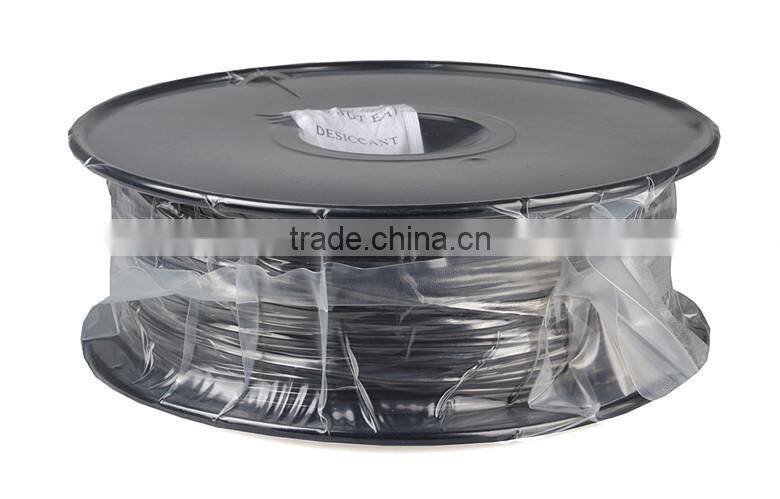 3D printer metal Material Filament ABS color changed by temperature From Gray to White