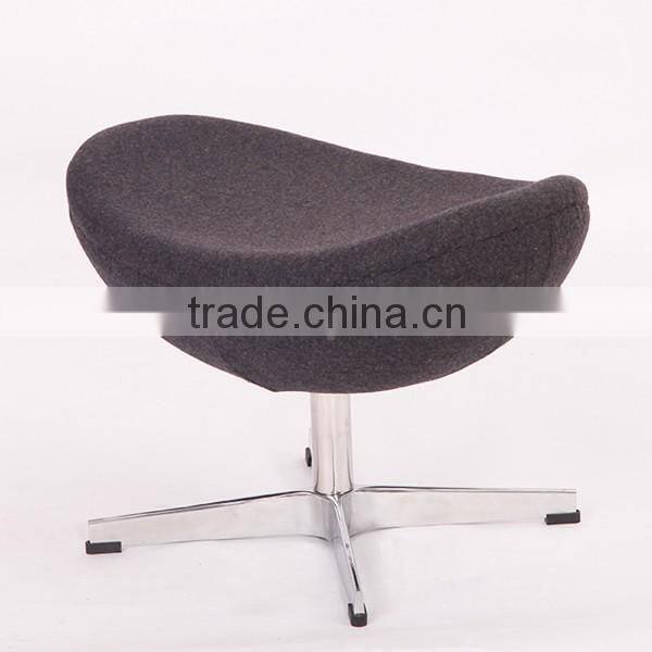 Commercial furniture leisure chair fabric egg chair stool ottoman