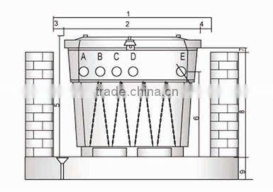 swimming pool in-ground and filter and pump compact unit