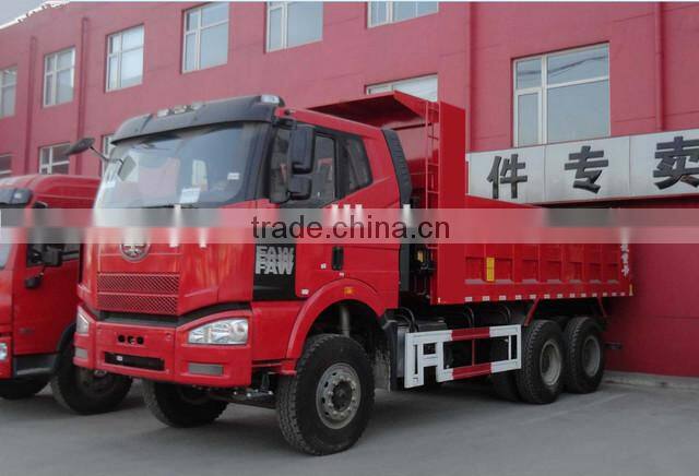 faw 6x4 330hp 10 tires tipper truck