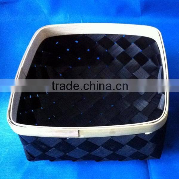 Handmade bamboo mini gift container