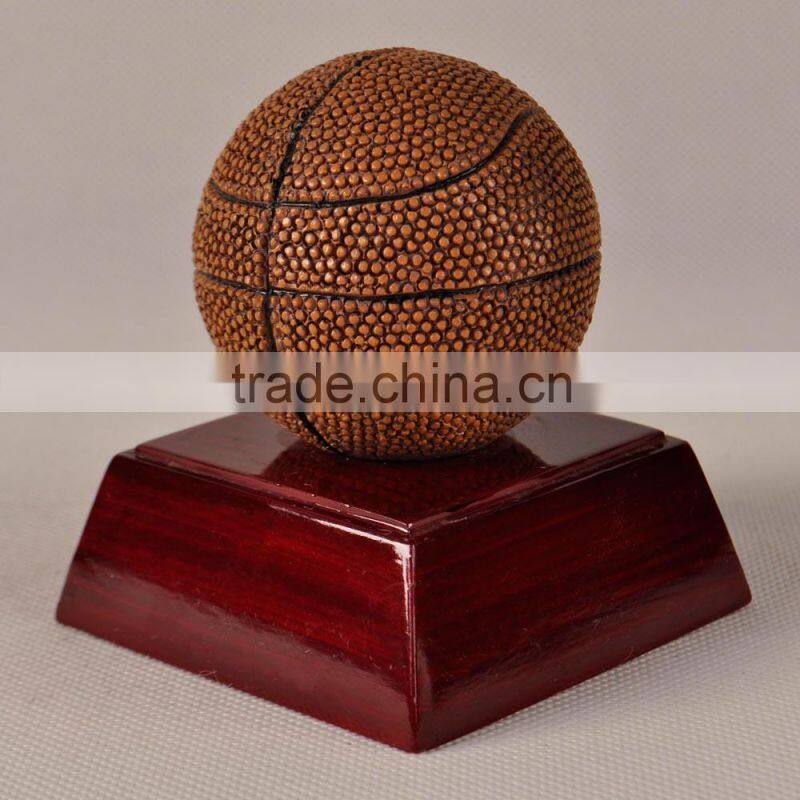 Wholesale sports basketball trophy for souvenir