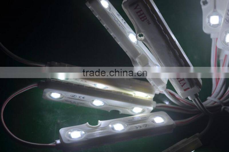 high brightness DC12v waterproof 5050 Samsung led module korea IP68