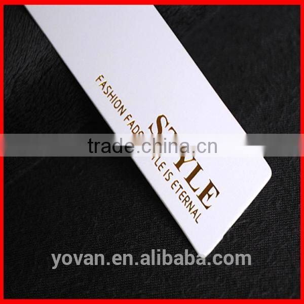 2014 New Design Clothes Price Tag label with Recycled Paper Wholesale