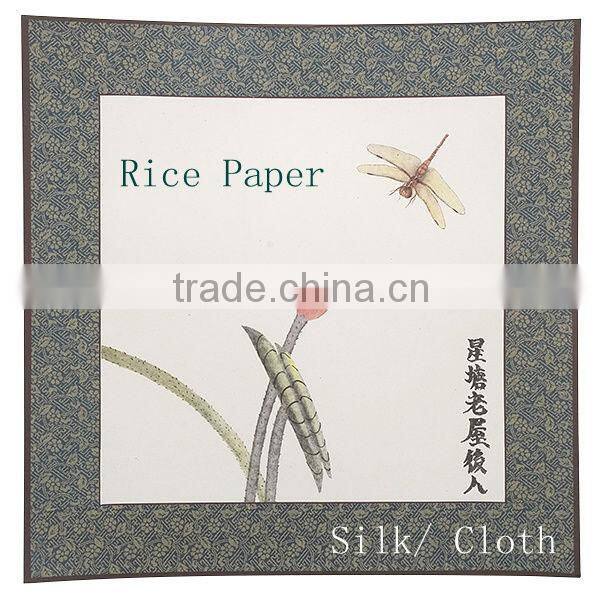 Eco-friendly traditional art painting reproduction with rice paper printing