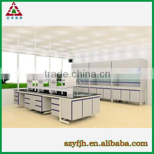 2015 Hot sell new supply furniture laboratory;island bench;wall bench