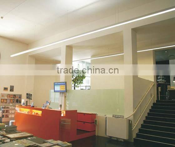 Seamless linking interior suspended led linear lamp excellent thermal control 4ft 42W
