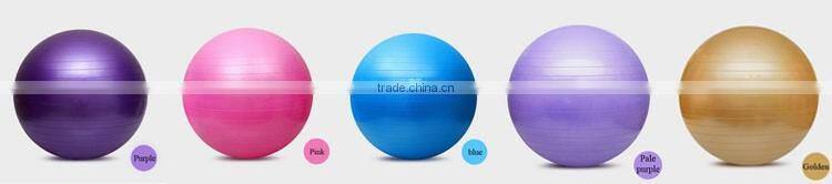 Wholesale Eco-friendly 55cm Green PVC Inflatable Yoga Ball Chair