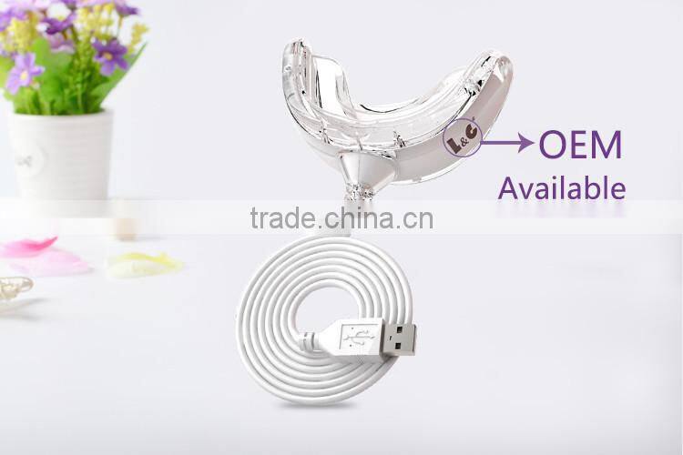 The Best Teeth Whitener Tooth Bleaching Whitening Prong 16 Bulbs Light