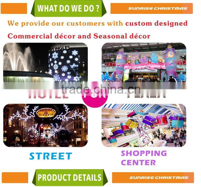 Customize commercial Diwali cross street decoration with butterfly motif