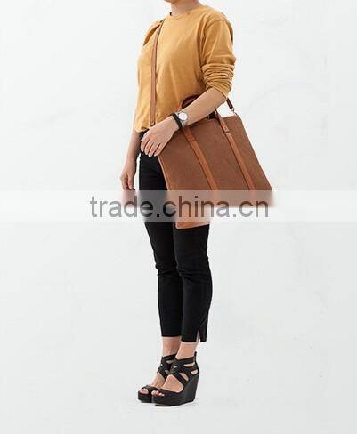 Genuine Leather and Fabric men bag leather messenger branded hand bags for women bags made of leather