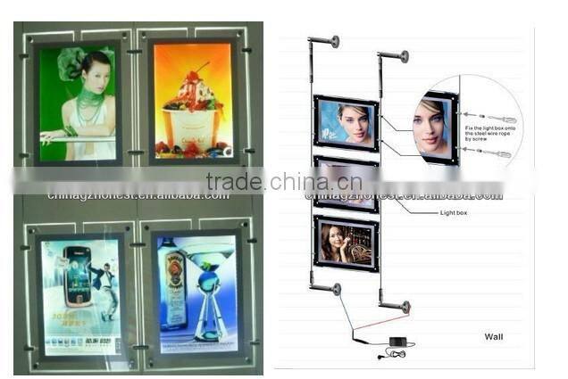 Crystal slim light box