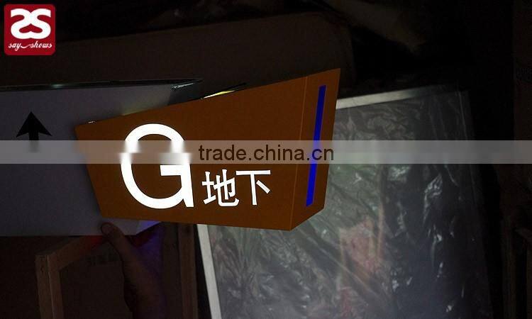 Factory direct sale led message board led luminated sign board