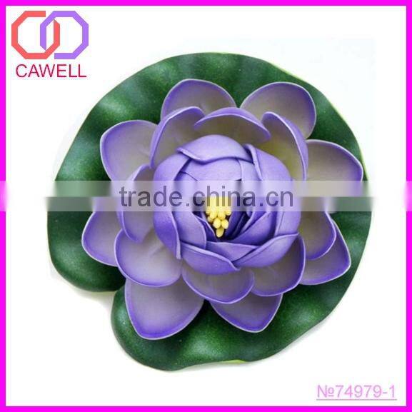 wholesale P.E material artificial lotus flower
