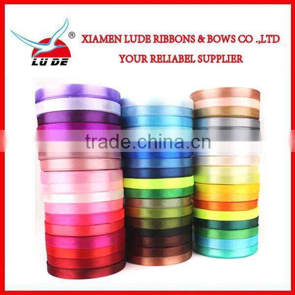 wholesale multi color satin ribbon